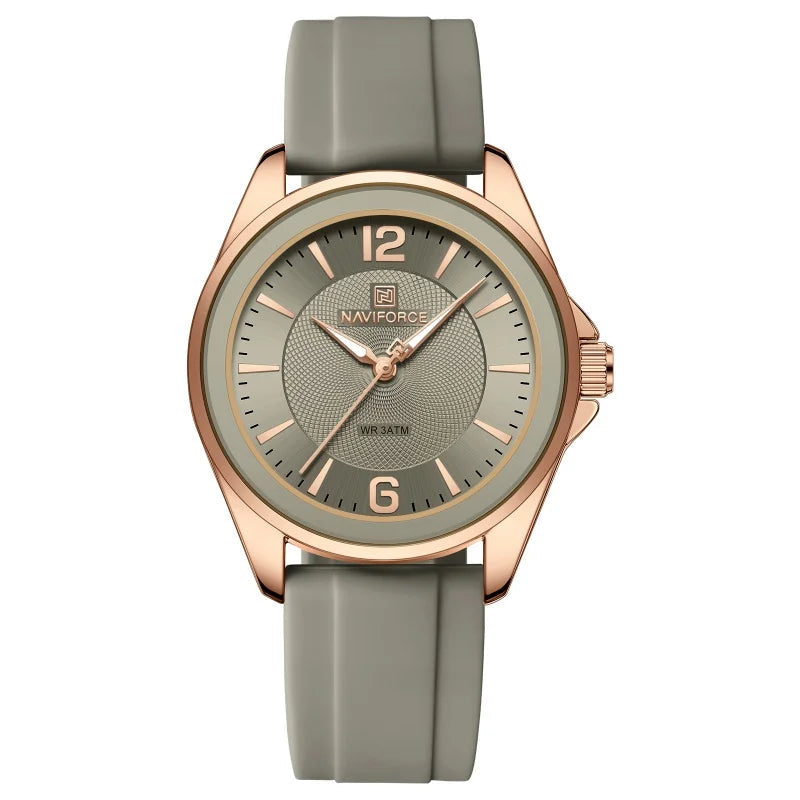 Relógio NAVIFORCE Casual - Pulseira de Silicone