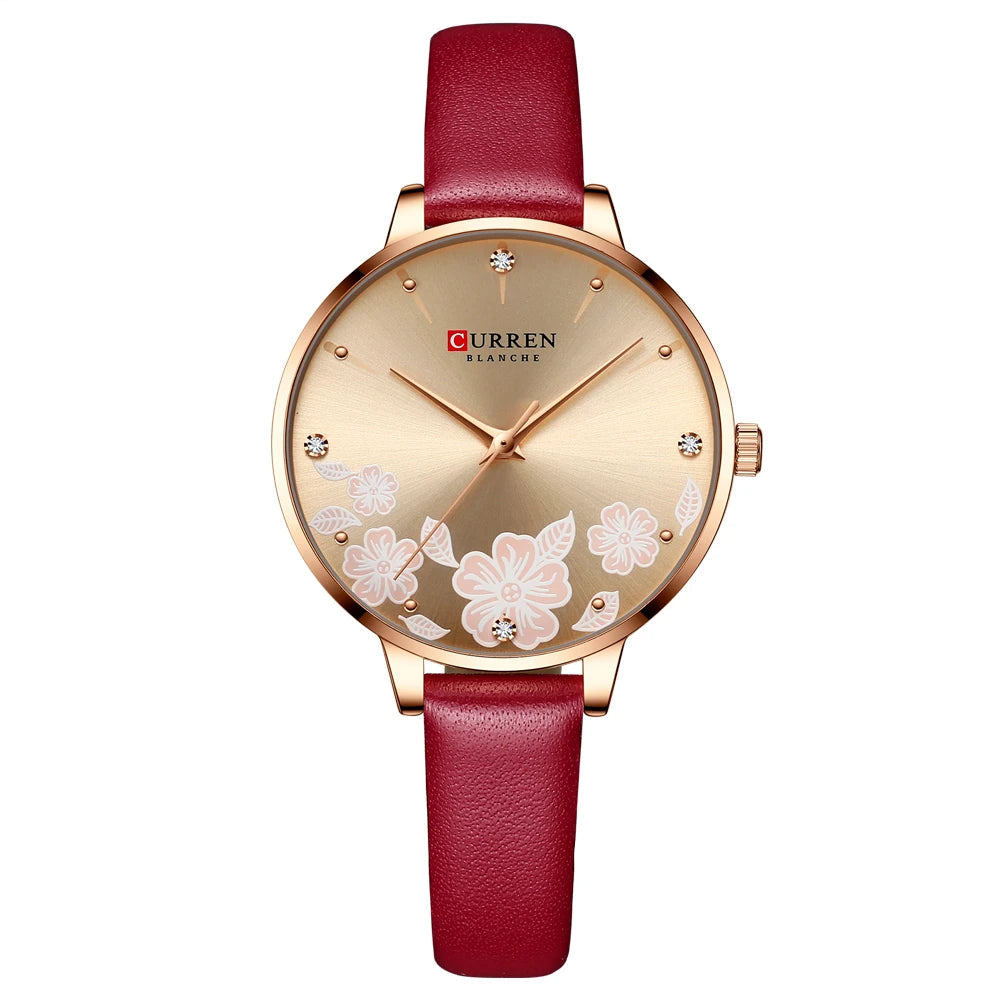 Relógio CURREN –  Pulseira de Couro