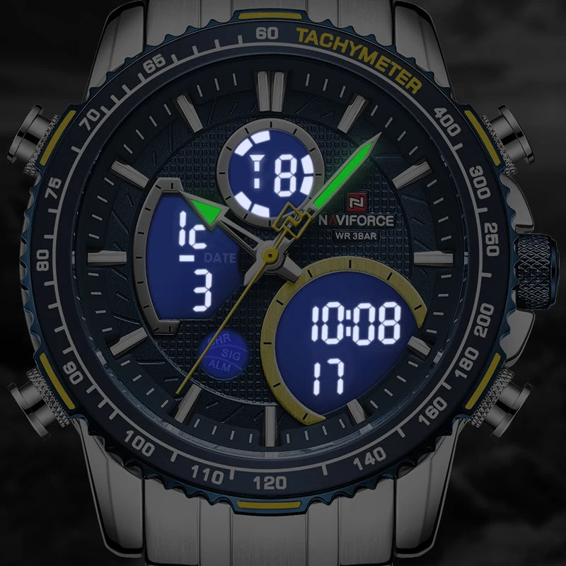 Relógio NAVIFORCE – Estilo e Luxo