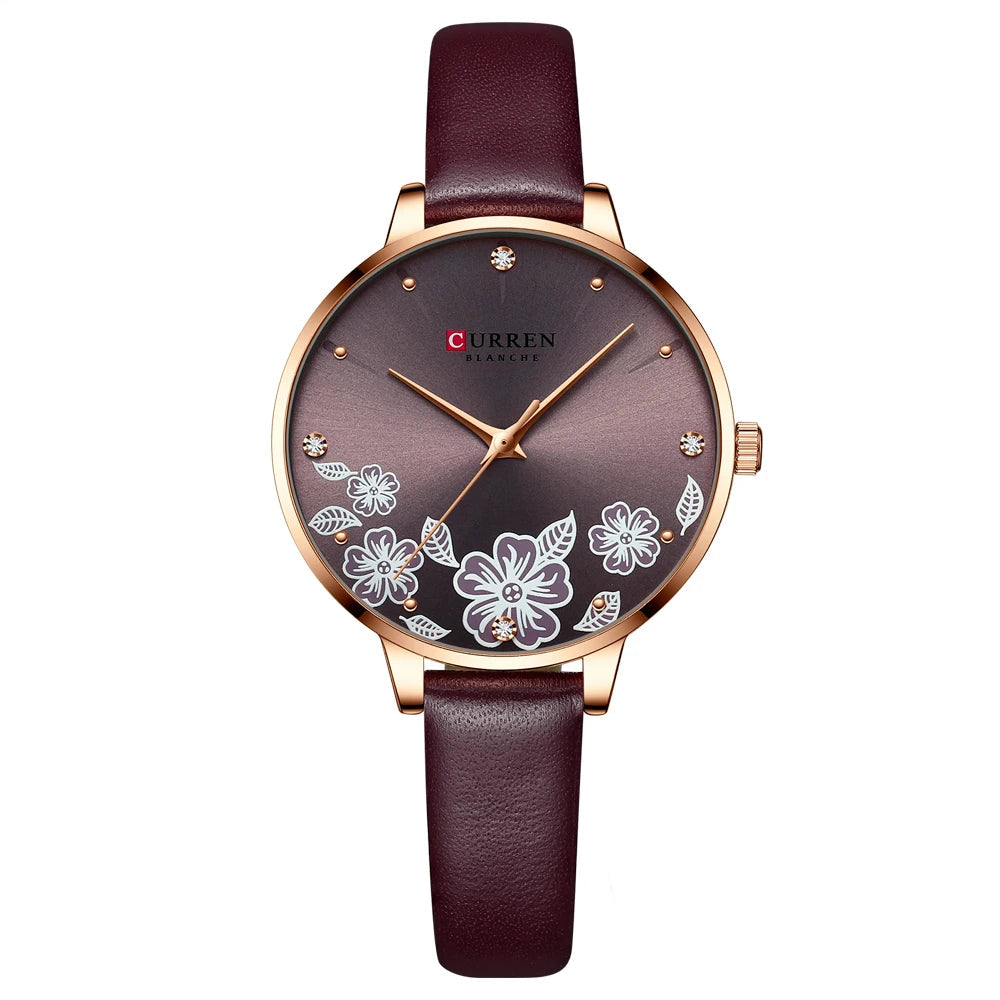 Relógio CURREN –  Pulseira de Couro