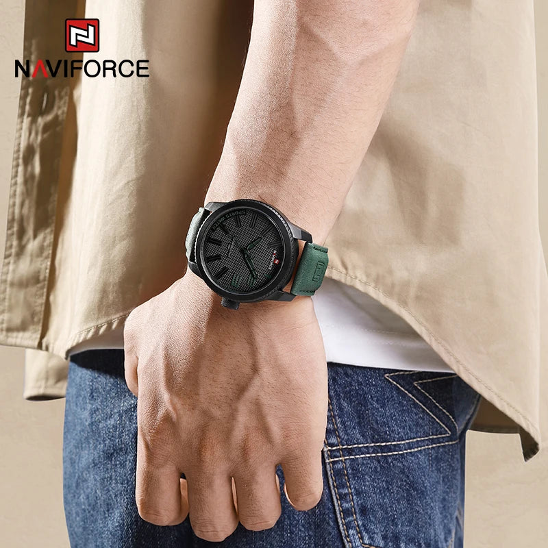 Relógio NAVIFORCE – Pulseira de Couro